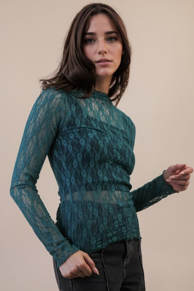 In Your Dreams Lace Top