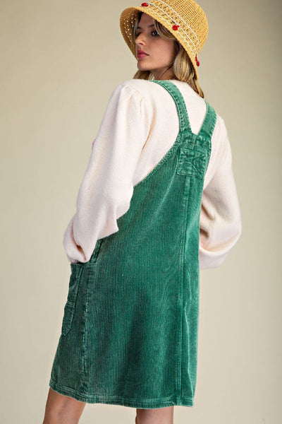 Corduroy Craze Jumper Dress