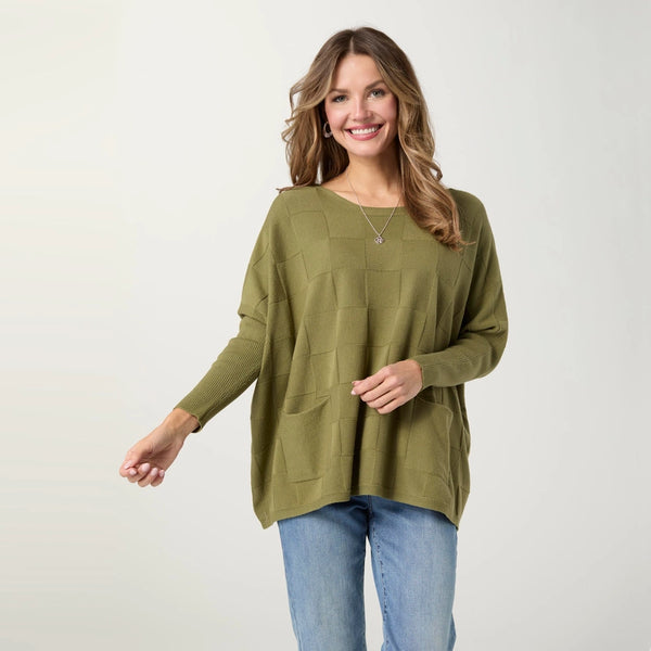 Luxe Knit Poncho by CoCo+Carmen
