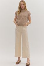 Scalloped Detail Pant