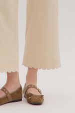 Scalloped Detail Pant
