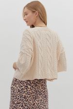 Sandy Plains Cable Sweater