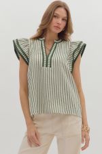 Frasier Fir Stripe Top