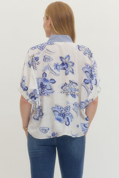 The Capri Blues Top