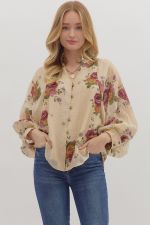 Big Bold Blooms Top