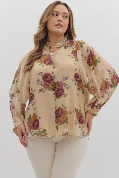 Big Bold Blooms Top