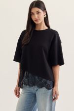 Comfort & Lace Top