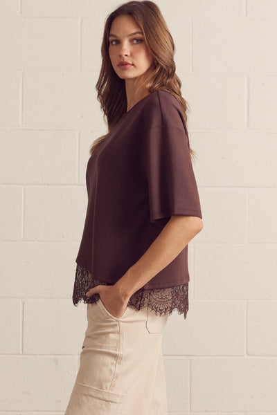 Comfort & Lace Top