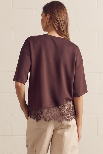 Comfort & Lace Top