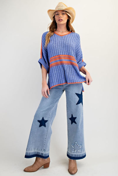 Blue Crab Sweater