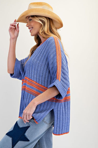 Blue Crab Sweater