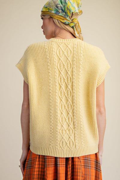 Golden Rod Sweater Vest