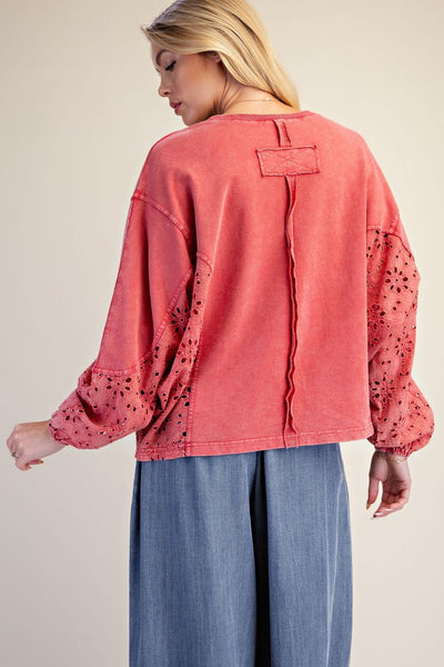 Kim Picked Another Flower Top