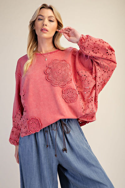 Kim Picked Another Flower Top
