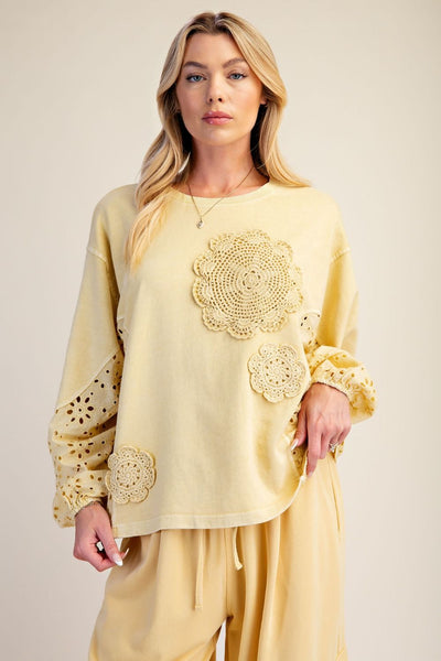 Kim Picked Another Flower Top