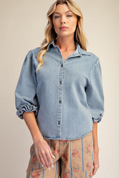 Denim On Top Top