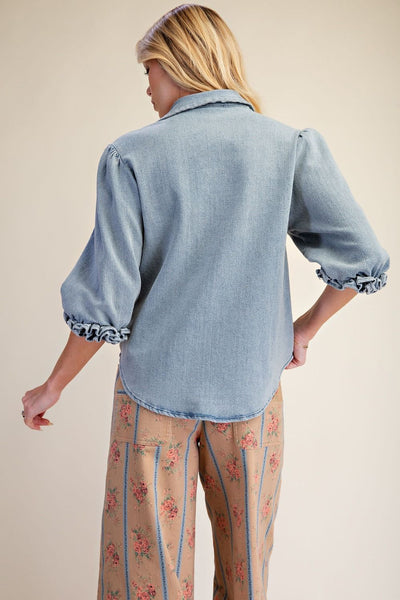 Denim On Top Top