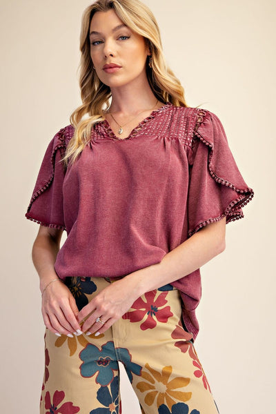 The Sleeve Detail Top
