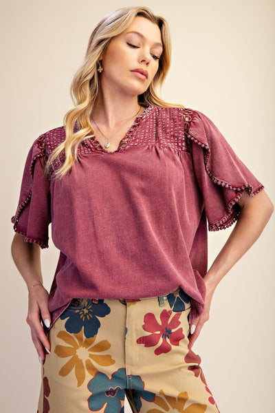 The Sleeve Detail Top