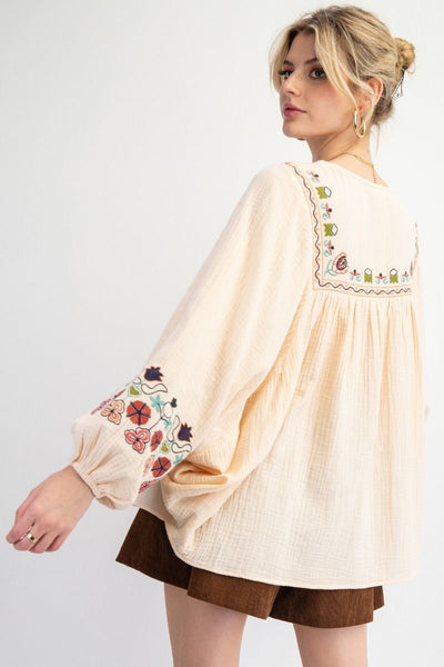 Lovin' The Gauze Top