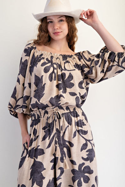 Crazy Right Now 3/4 Sleeve Top