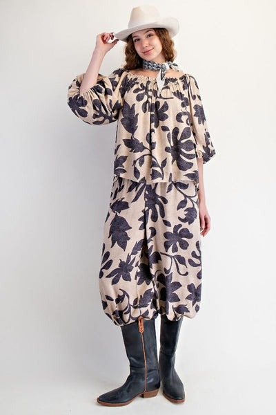 Crazy Right Now 3/4 Sleeve Top
