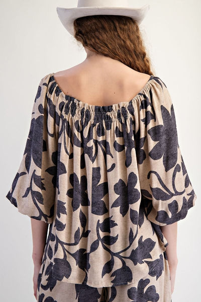 Crazy Right Now 3/4 Sleeve Top