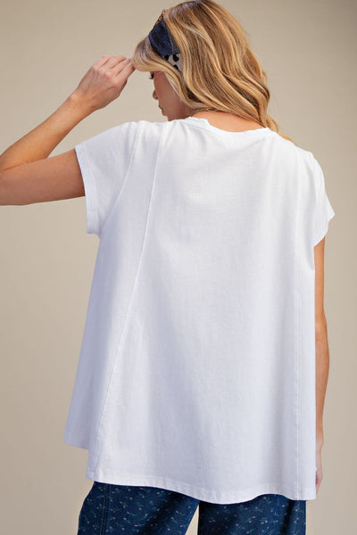 White Caps Top