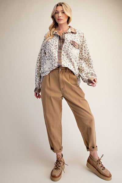 Brighter Bloom Oversized Top