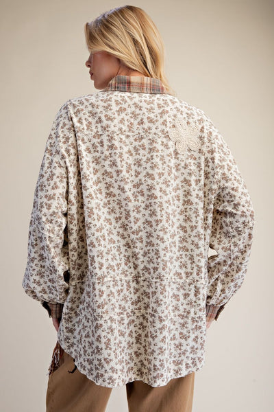 Brighter Bloom Oversized Top
