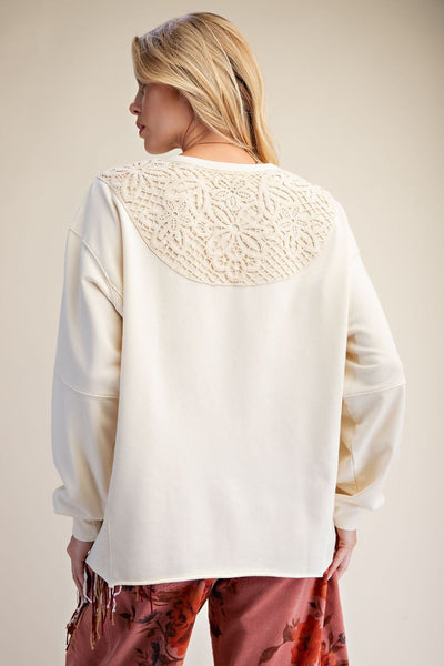 Tied With Detail Top