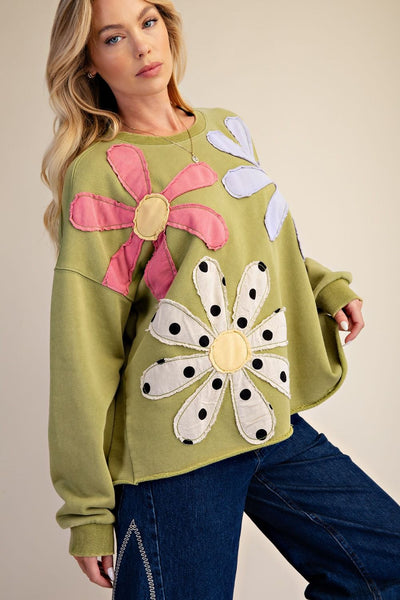 Kim's Flower Garden Top