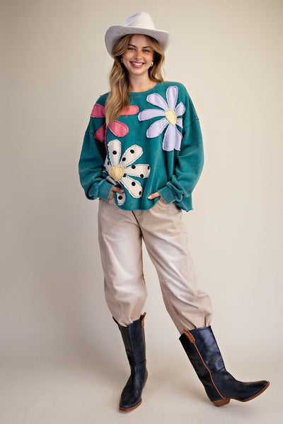 Kim's Flower Garden Top