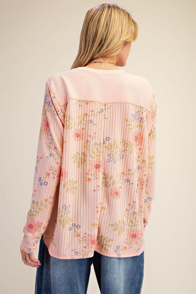 Peach Thermal Top