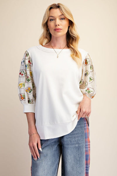 Keep The Sleeve Top