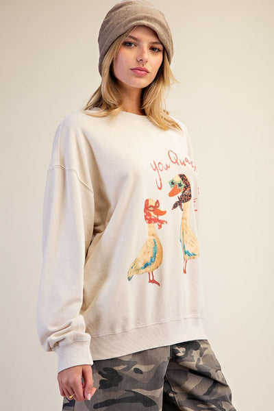 You Quack Me Up Pullover