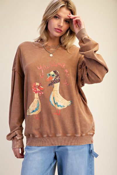 You Quack Me Up Pullover