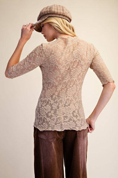 Layering Must Lace Top