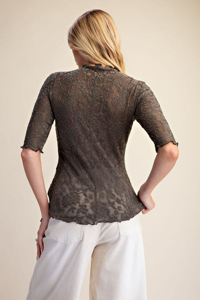 Layering Must Lace Top