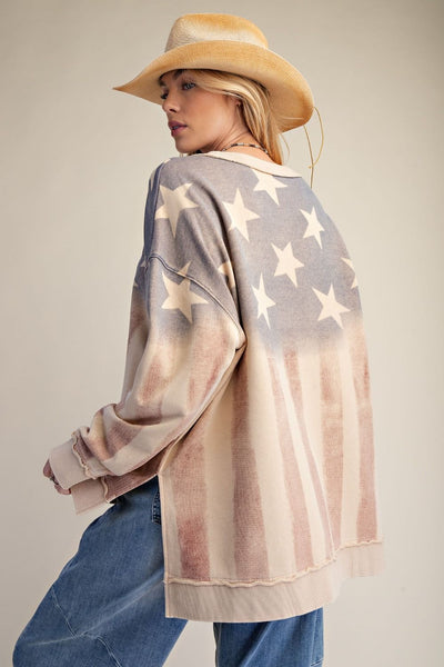 Faded in The USA Sweatshirt