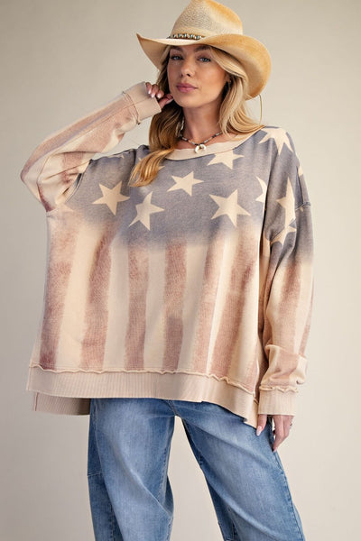 Faded in The USA Sweatshirt