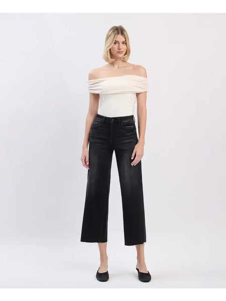 Vervet HR Crop Slim Wide Jean