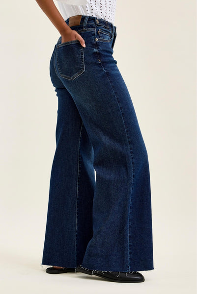 HW Retro Wide W/ Adjustable WB Tabs + Raw Hem
