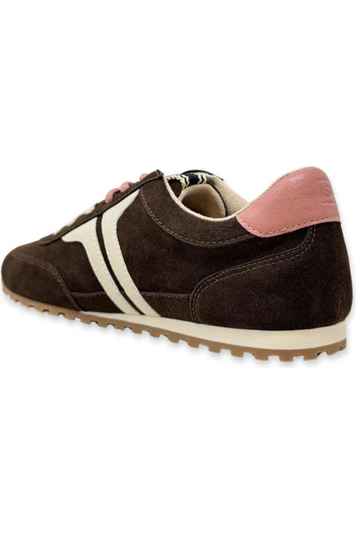 Shu Shop Sarah Sneaker in Brown Suede