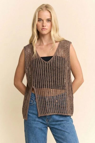 The Cozy Knot Sweater Vest