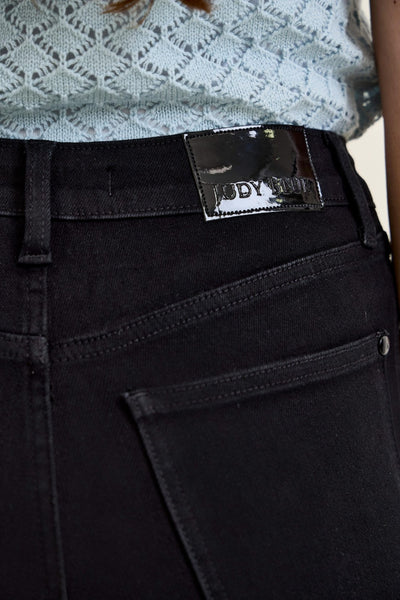 Judy Blue HW TC Sienna Skinny Blk Jean