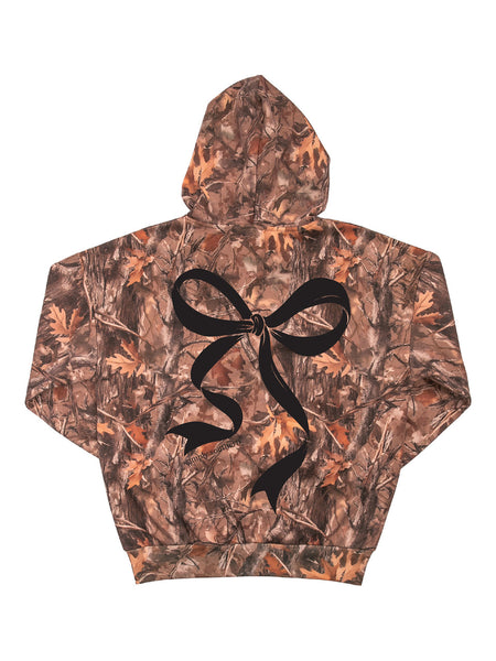 Camo Bow Hoodie by Simply Southern