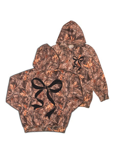 Camo Bow Hoodie by Simply Southern
