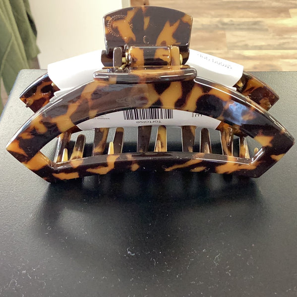 Teleties Large Open Clip Tortoise