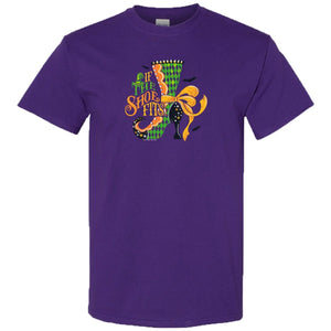 Couture Tee 'If the Shoe Fits'